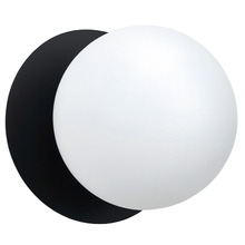 Lassie Opal Frosted Glass Cool White LED Outdoor Wall Light
